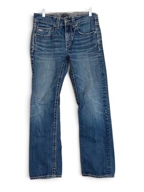 Buckle Men's Blue ZFit Straight Jeans
